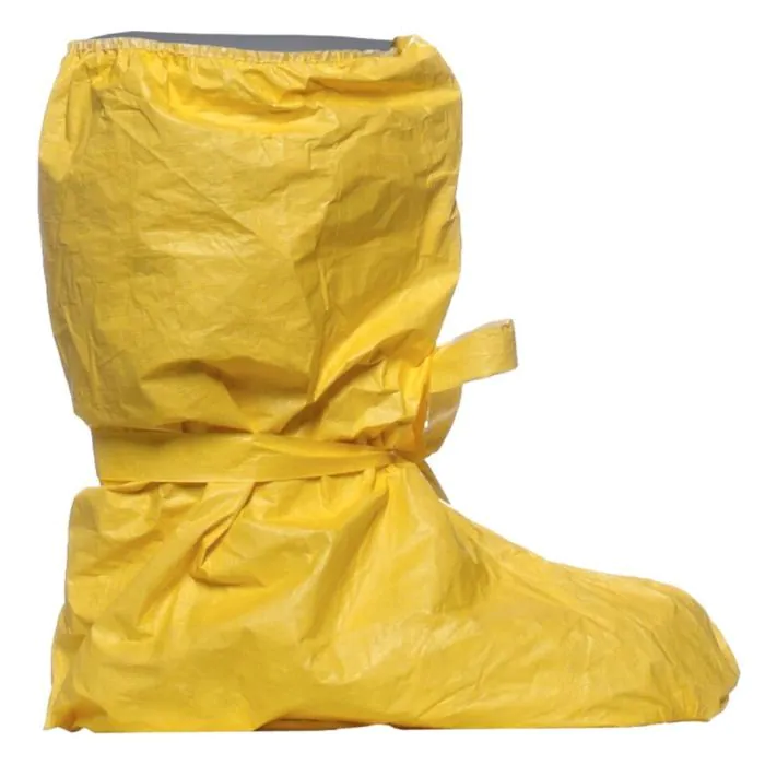 DuPont Tychem 2000C Støvelovertrekk – Kjemikaliebeskyttelse ( 1085, Gul, 1 Stykk, Størrelse-Gratis størrelse )