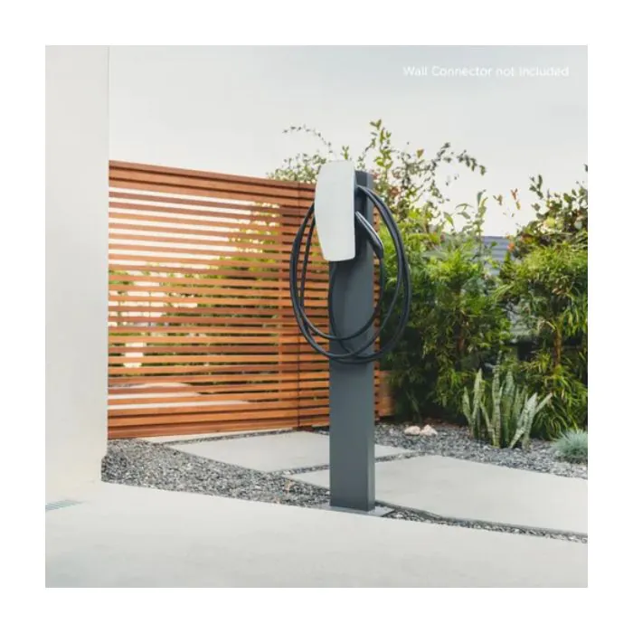 Tesla Wall Connector Stolpe – Robust Aluminiumsstolpe(90515, 1 STK)