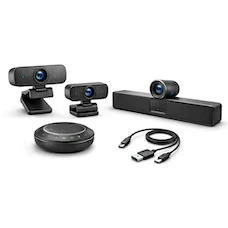 Webkameraer og konferanseutstyr