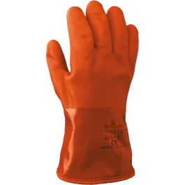 Showa PVC-Hanske – Vinterfôret, Godt Grip, 1 Par, SSS-1195