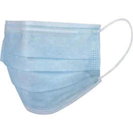 ASAP 30011 Type IIR ansiktsmaske for voksne med øreløkker, blå, 1 pall, SAS-30011