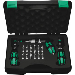 Wera Kraftform Momentverktøysett – Høy presisjon, 1 Boks, SWE-158