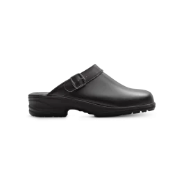 Monitor Birka ryggstrap arbeidstresko, unisex, svart og hvit, størrelse 35-47, SBG-1000253