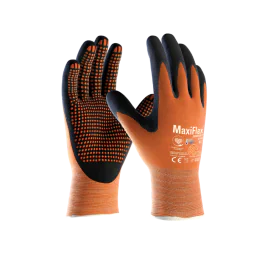 ATG MaxiFlex Endurance Ad-Apt HT hansker, unisex, oransje, 12 par, størrelse 6-12, SBG-1000299