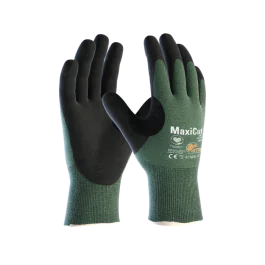 ATG MaxiCut Oil 3B hansker, unisex, grønn, 12 par, størrelse 6-11, SBG-1000306