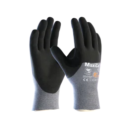ATG MaxiCut Oil 4C 3/4 hansker, unisex, blåmelert, 12 par, størrelse 6-11, SBG-1000308