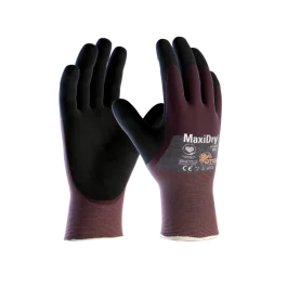 ATG MaxiDry 3/4 HT hansker, unisex, plomme, størrelse 6-11, 12 par, SBG-1000311