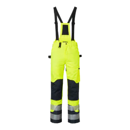 Top Swede 121 vinterbukser unisex fluorescerende gul/marine, størrelser XS-3XL, SBG-1000685