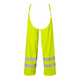 Top Swede Hi-Vis Chaps – Adjustable & Durable(1000842, Fluorescerende gul, Unisex, 1 stk kap, størrelse-Gratis størrelse)