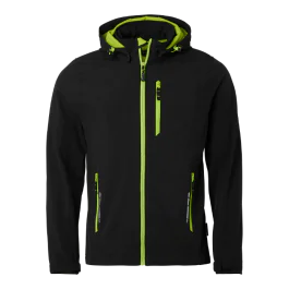 Top Swede 351 Softshell Jakke, Herre, Svart/Navy, Størrelse XS-3XL, SBG-1000891