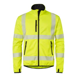 Top Swede 7721 Softshell Hi-Vis Unisex, Fluorescerende farger, Størrelser XS-3XL, SBG-1000985