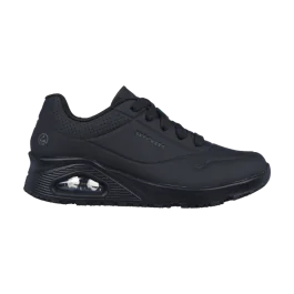 Skechers Uno arbeidssko herre svart, størrelse 40-47, SBG-1001057