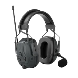 Guardio Hørselsvern – 18 Timers Drift(1001647, Svart, 0, 1 stk freebirds, lader, pannebånd, hjelmadapter og oppbevaringsveske, størrelse-Gratis størrelse)