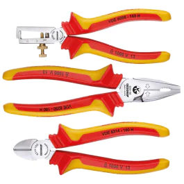 Gedore Blue Line, 1102-004 VDE, 3-stk VDE tangsett L-Boxx Mini, 1 sett, SGD-1708244