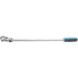 Gedore Blue Line, 1993 GU-10 XL, vendbar skralle med svinghode 1/2 tomme, 600 mm, 1 stk., SGD-2018934