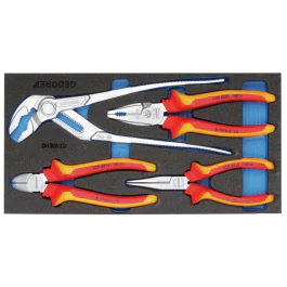 Gedore Blue Line, 1500 CT1-VDE 142, Check-Tool-innsats med sortiment, 1 sett, SGD-2309033