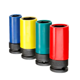 Gedore Blue Line, K 19 LS-004, 4-stk slagsokkelsett, 1/2 tomme, 1 sett, SGD-2790831