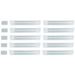 Gedore Blue Line, ES 1507 XL SF2-5, 2-stk langsgående skillesett med monteringsmateriale, 1 sett, SGD-3101274