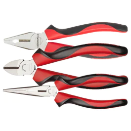 Gedore Red Line, R28002003, 3-stk tangsett 2C-håndtak, 1 sett, SGD-3301155