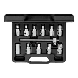 Gedore Red Line, R15553004, Oljeservicenøkkelsett T-håndtak 3/8 12 stk, 1 sett, SGD-3301544