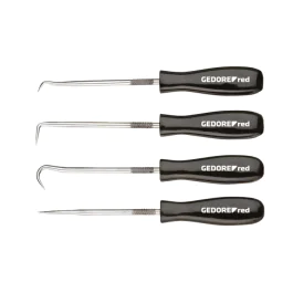 Gedore Red Line, R19101001, 4-stk kroksett for rO-ringinstallasjon, 1 sett, SGD-3301548