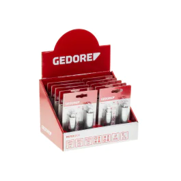 Gedore Red Line, R67139010, 10-stk skjermreduksjon og omformer, 1 sett, SGD-3301794