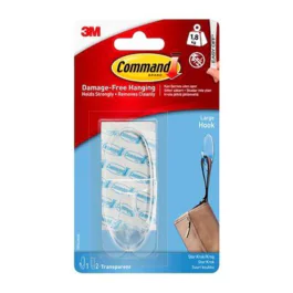 3M Command Krok – Skaderfritt Oppheng (3M7100040672, 1 Eske)
