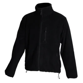 Bulldog POLAR Fleecejakke – Varm og Komfortabel (Svart, Størrelser XS-4XL), SBD-4029