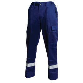 Bulldog Bukse – Flammehemmende, Langvarig Bruk (Blå, Størrelser 48-64), SBD-5024