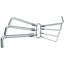 Gedore Blue Line, S 42-07, 7-stk sekskantnøkkelsett, 2-8 mm, 1 sett, SGD-6347430