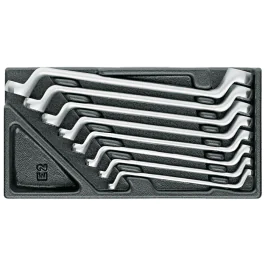 Gedore Blue Line, 1500 ES-2, dobbeltsidig ringnøkkelsett i ES-modul, 1 sett, SGD-6621190