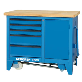 Gedore Blue Line, 1505, Mobil arbeidsbenk, 1 stk, SGD-6621780