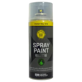 Master Spraymaling Elite – Høy dekkevne, rask tørketid(50040, Gul, 400 ml)