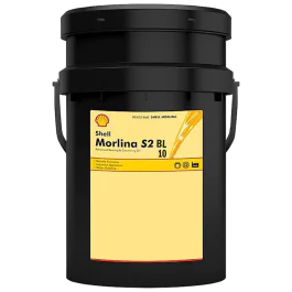 Shell Morlina S2 BL 10 – Lang oljelevetid, effektiv slitasjebeskyttelse(VAR0001297, 20 L)