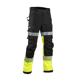 Dimex HI-VIS Softshell Bukser – Vanntett, Høy Synlighet (Størrelser 44-64), 1 Stykk, SDM-6142