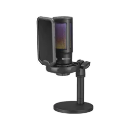 Sandberg Streamer USB Mikrofon Samling, 1 Stykk, SEN-634