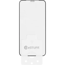 eSTUFF Titan Shield Skjermbeskytter - Klar - Kompatibel med iPhone 12 Pro Max, 13 mini, 13 Pro, 13, 14 Plus, 14 Pro, SE 2020/2022, 8, 7 - Bulk og Monteringsalternativer, 1 Stykk, SEN-055
