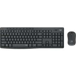 Logitech MK295 Silent Wireless Combo, White and Graphite, engelske og internasjonale varianter i Storbritannia, 1 Stykk, SEN-717