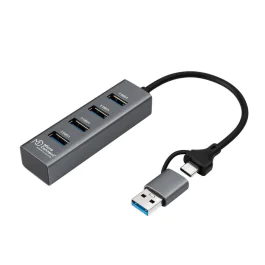 MicroConnect USB Hub 4-porter (USB 3.0 & 2.0), 1 Stykk, SEN-544