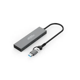 MicroConnect USB 3.2 Hub 4-Port med USB-C og USB-A kontakter, 1 Stykk, SEN-546