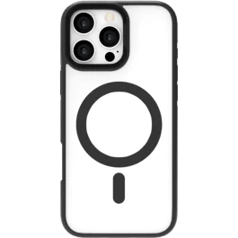 eSTUFF INFINITE HELSINKI Magnetisk Stativdeksel for iPhone 16-serien - Svart - 86% Resirkulert Plast, 1 Stykk, SEN-037