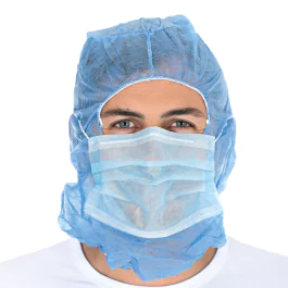 Hygostar Astro-hetter med 2-lags ansiktsmaske | SMS, 10 x 100 Stykk, SFM-0014P
