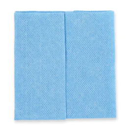 Hygoclean polerkluter | viskose/polyester, plissert, blå, 600 x 1 Stykk, SFM-317536