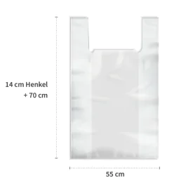 Biovative biologisk nedbrytbare søppelsekker med håndtak, 40 x 13 Stykk, SFM-1153P