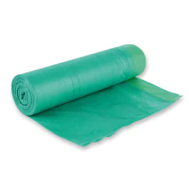 Hygoclean søppelsekker med snøring, 60l | HDPE, rull, 50 x 20 Stykk, SFM-0121P