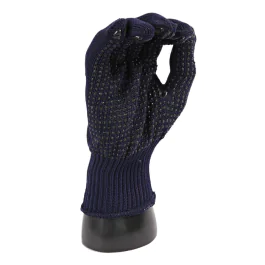 Hygonorm Medium strikkede hansker Pearl Light | polyester/bomull, 10 x 12 par, SFM-0826P