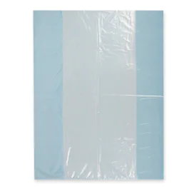 Hygostar sidekileveske | LDPE, transparent-blå, 1 x 500 Stykk, SFM-52210