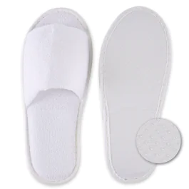 Hygostar Slipper Dots, åpen | bomull, hvit, 100 x 1 par, SFM-5552