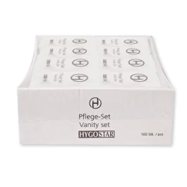Hygostar kosmetikksett, hvit-rød, 10 x 100 Stykk, SFM-556118