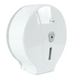 Hygoclean Dispenser for toalettpapir stor rull | Plast, hvit, 1 x 1 Stykk, SFM-88835